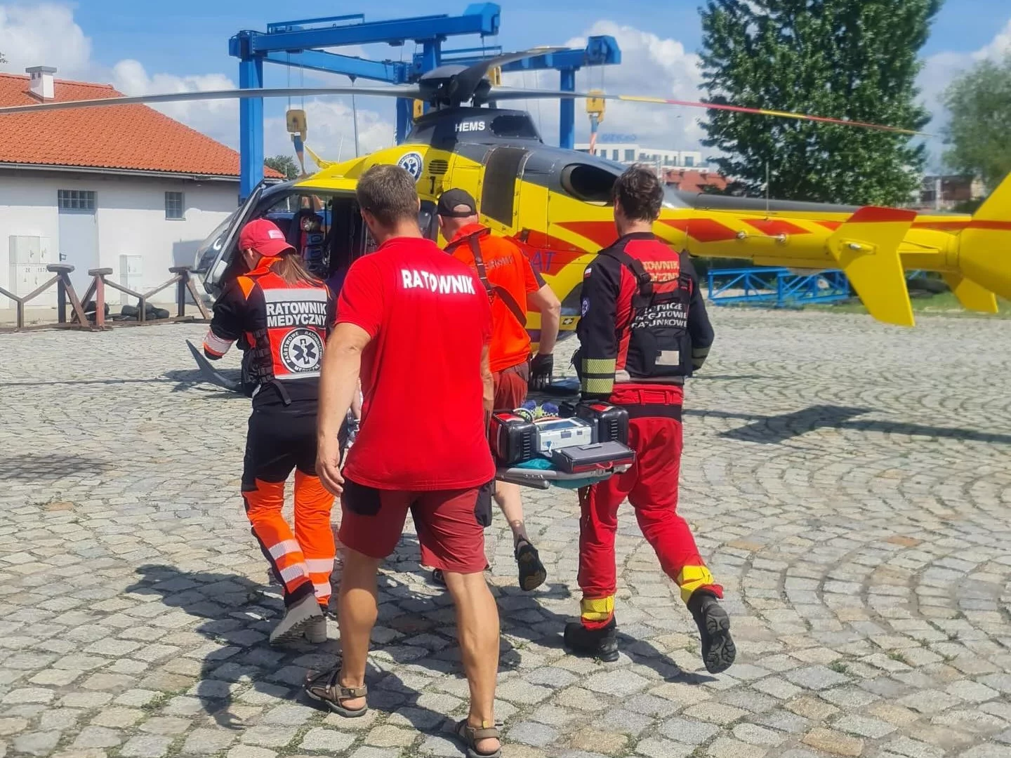 Tragiczny weekend na Mazurach. Nie żyje mężczyzna, ranny 10-latek