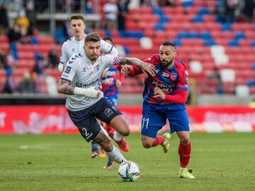 Mecz Górnika Zabrze z Rakowem Częstochowa