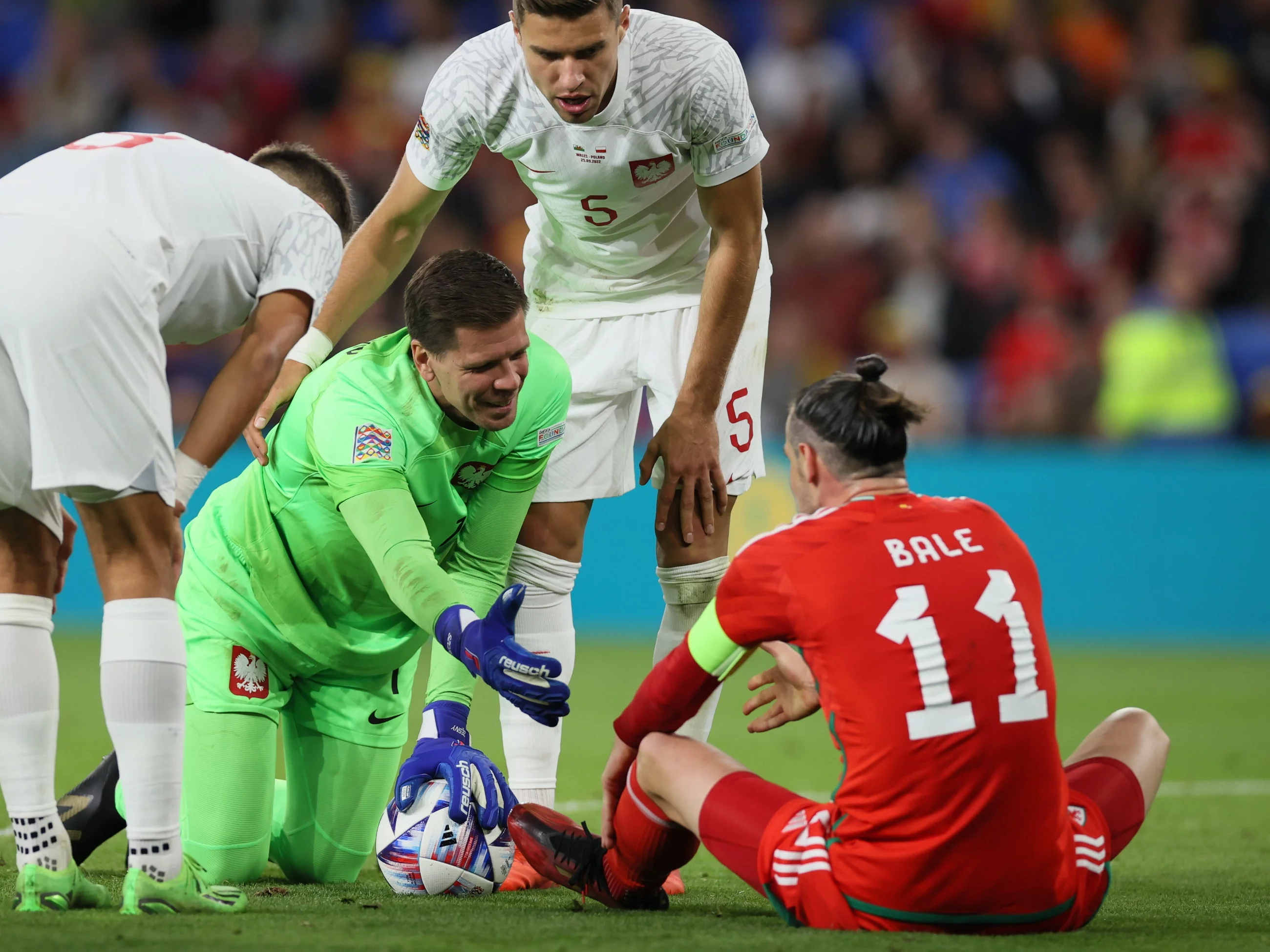 Wojciech Szczęsny i Gareth Bale