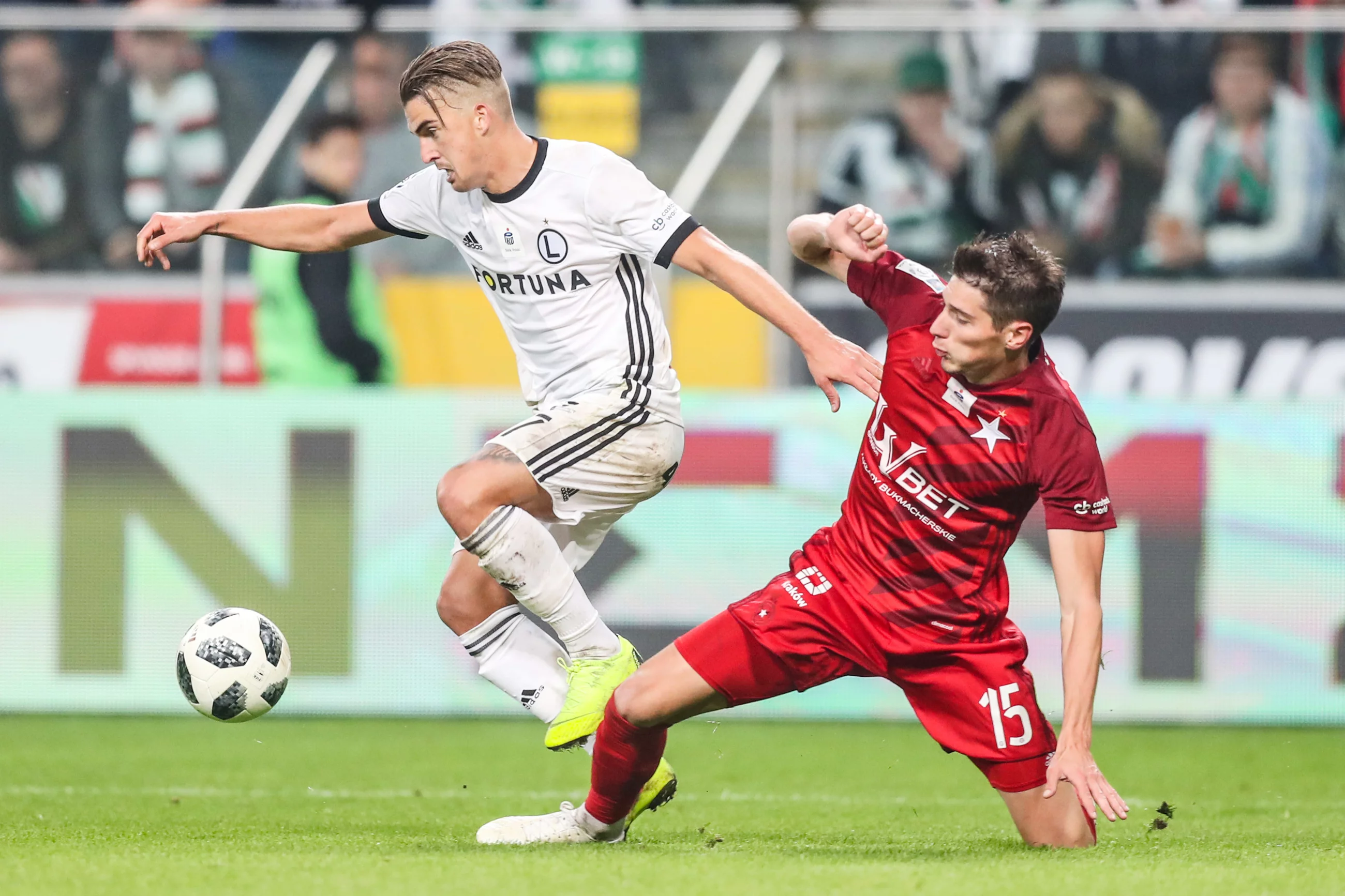 Mecz Legia Wisła z rundy jesiennej sezonu 2018/2019