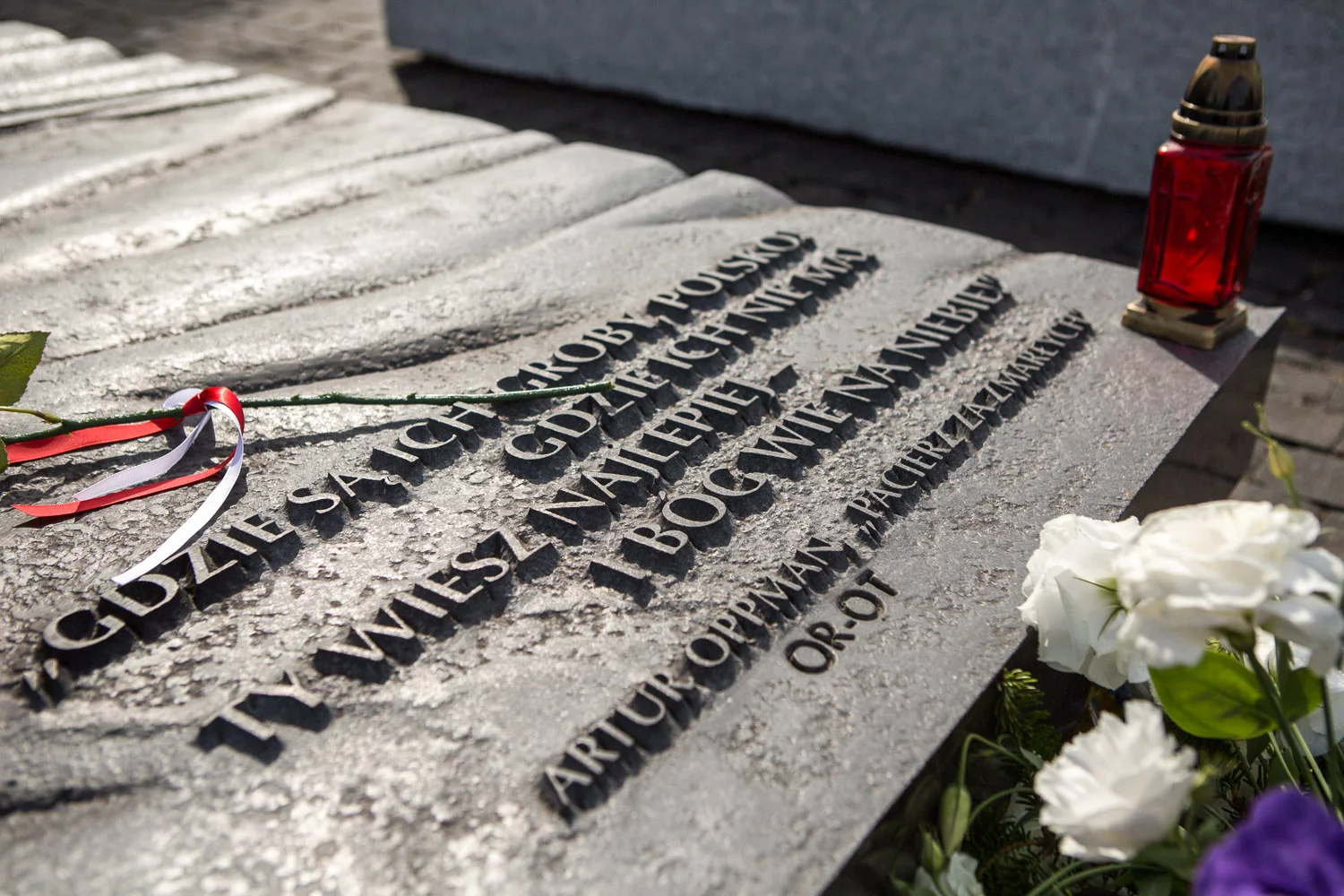 Pomnik Ofiar Zbrodni Wołyńskiej na warszawskim Żoliborzu