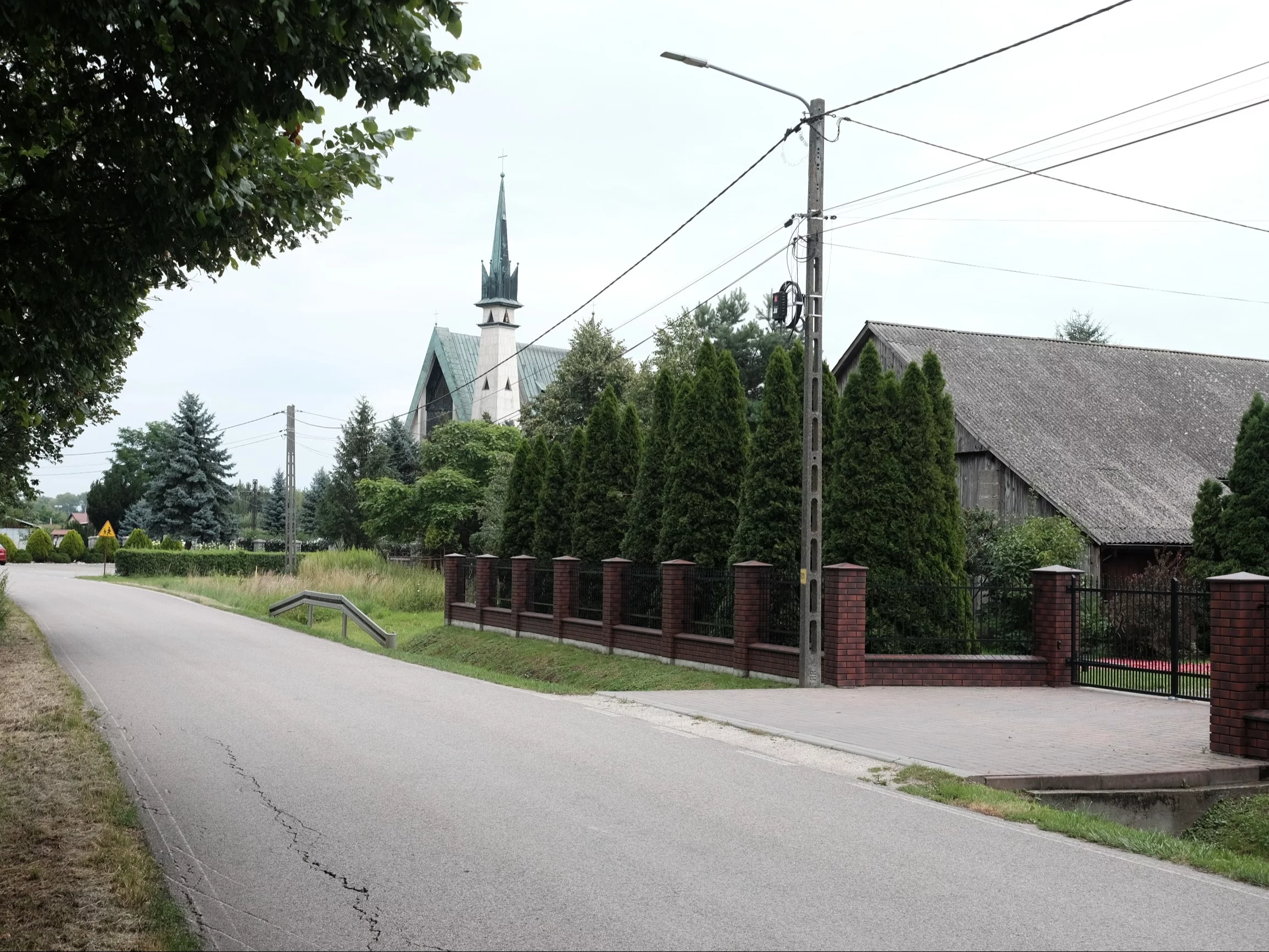 Wieś Górka w gminie Szczurowa