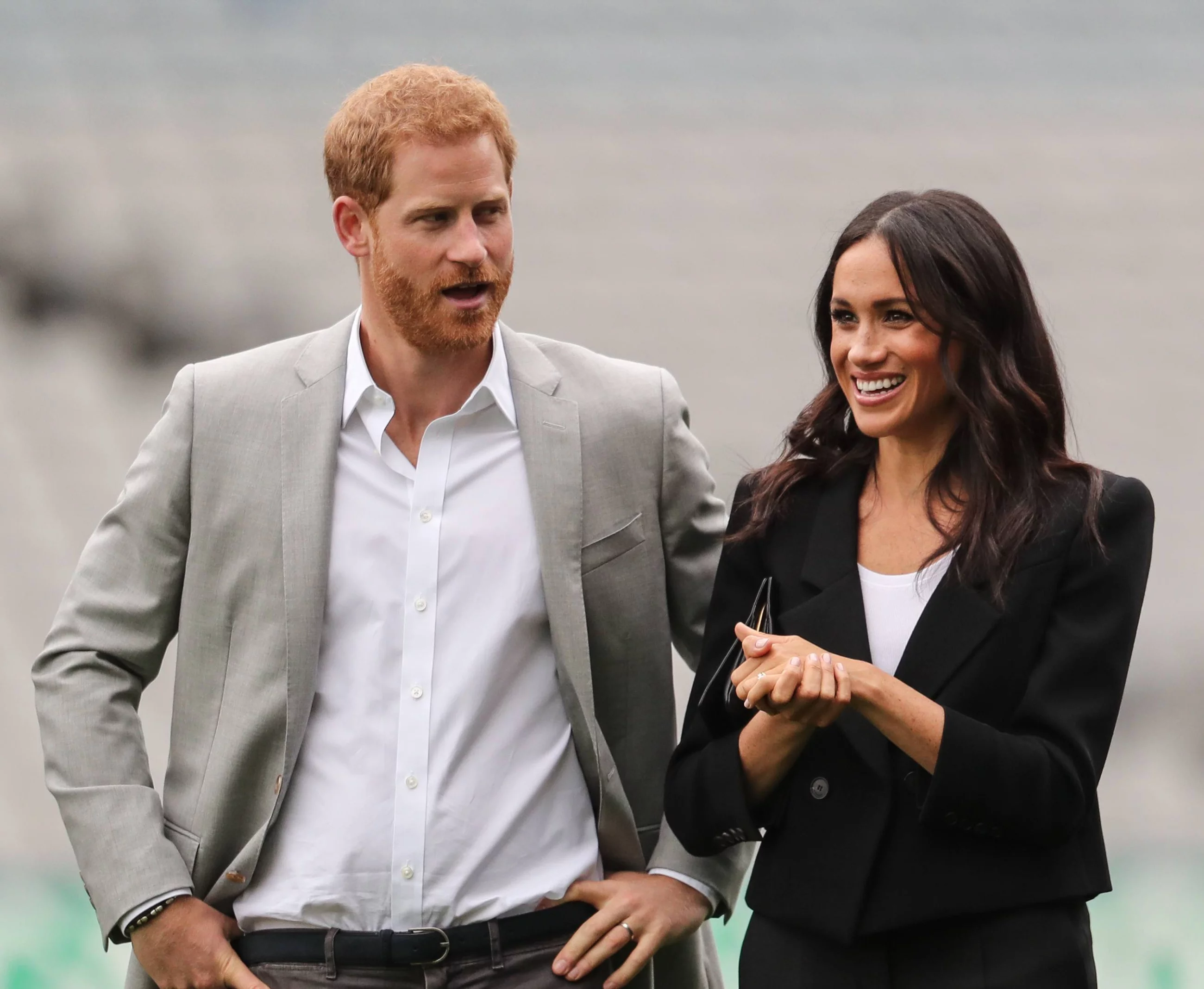Meghan Markle i książę Harry podczas wizyty w Irlandii