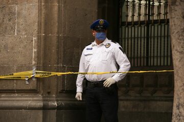 Meksykańska policja, zdjęcie ilustracyjne