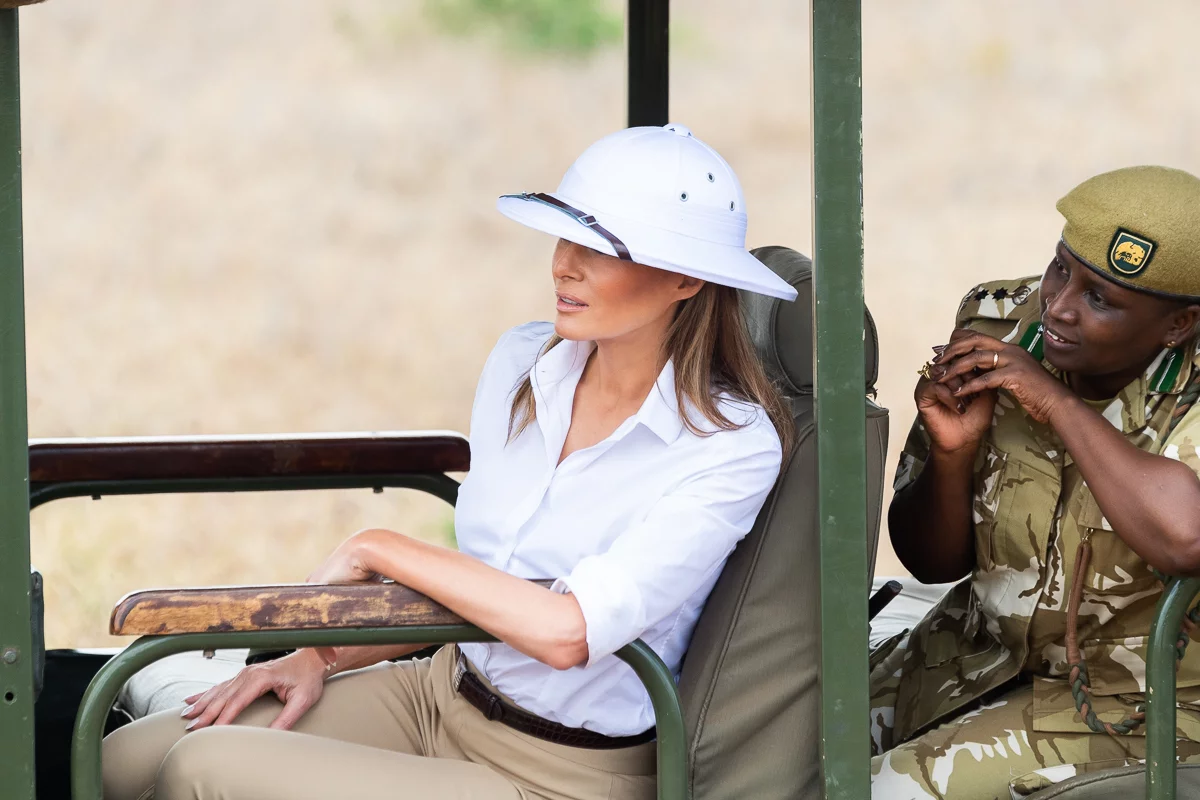 Melania Trump w Nairobi