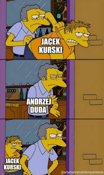 Mem po odwołaniu Jacka Kurskiego ze stanowiska prezesa TVP