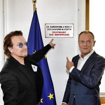 Mem po spotkaniu Bono-Tusk