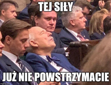 Mem z inauguracji posiedzenia Sejmu