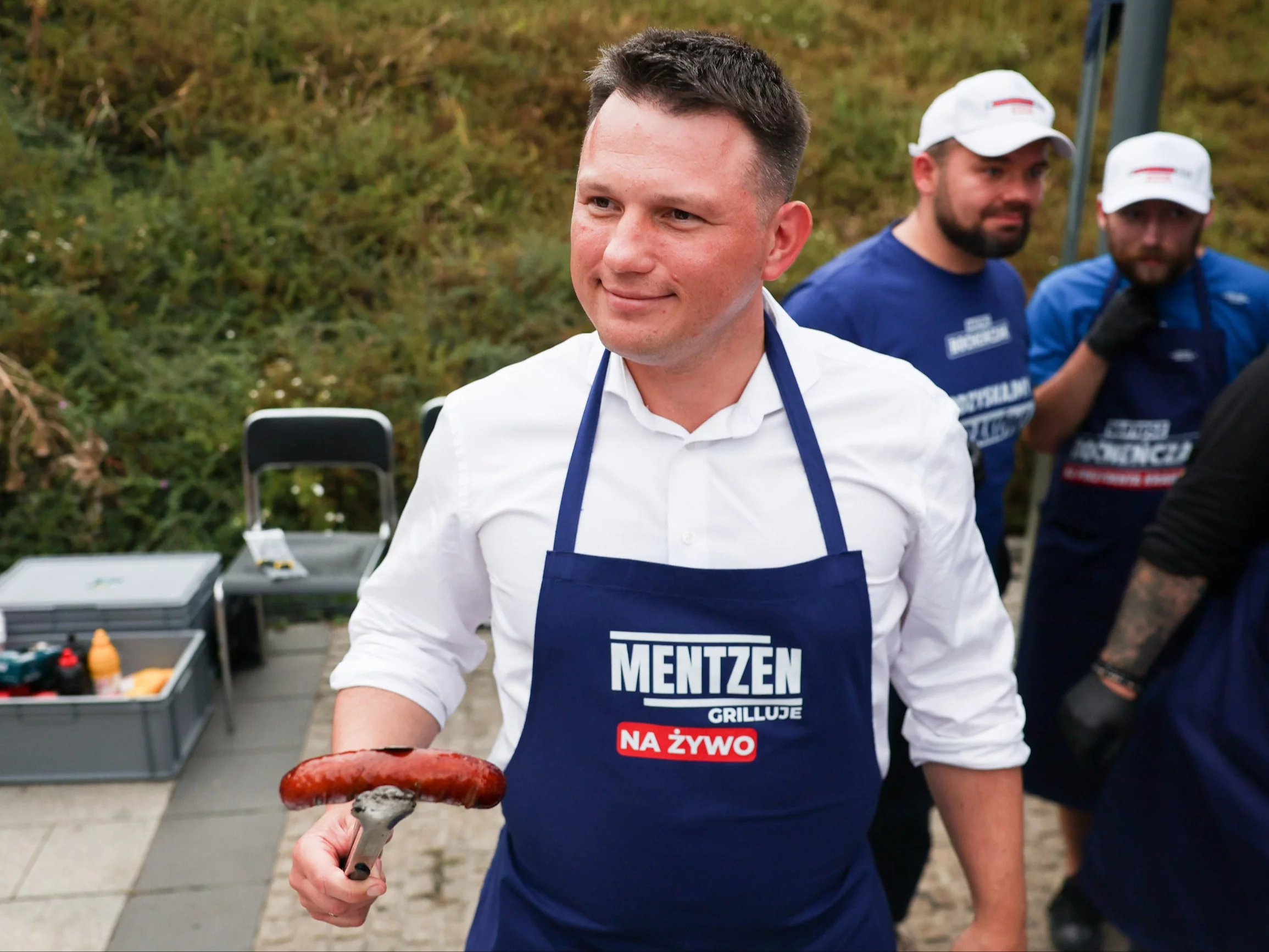 Sławomir Mentzen na politycznym grillu