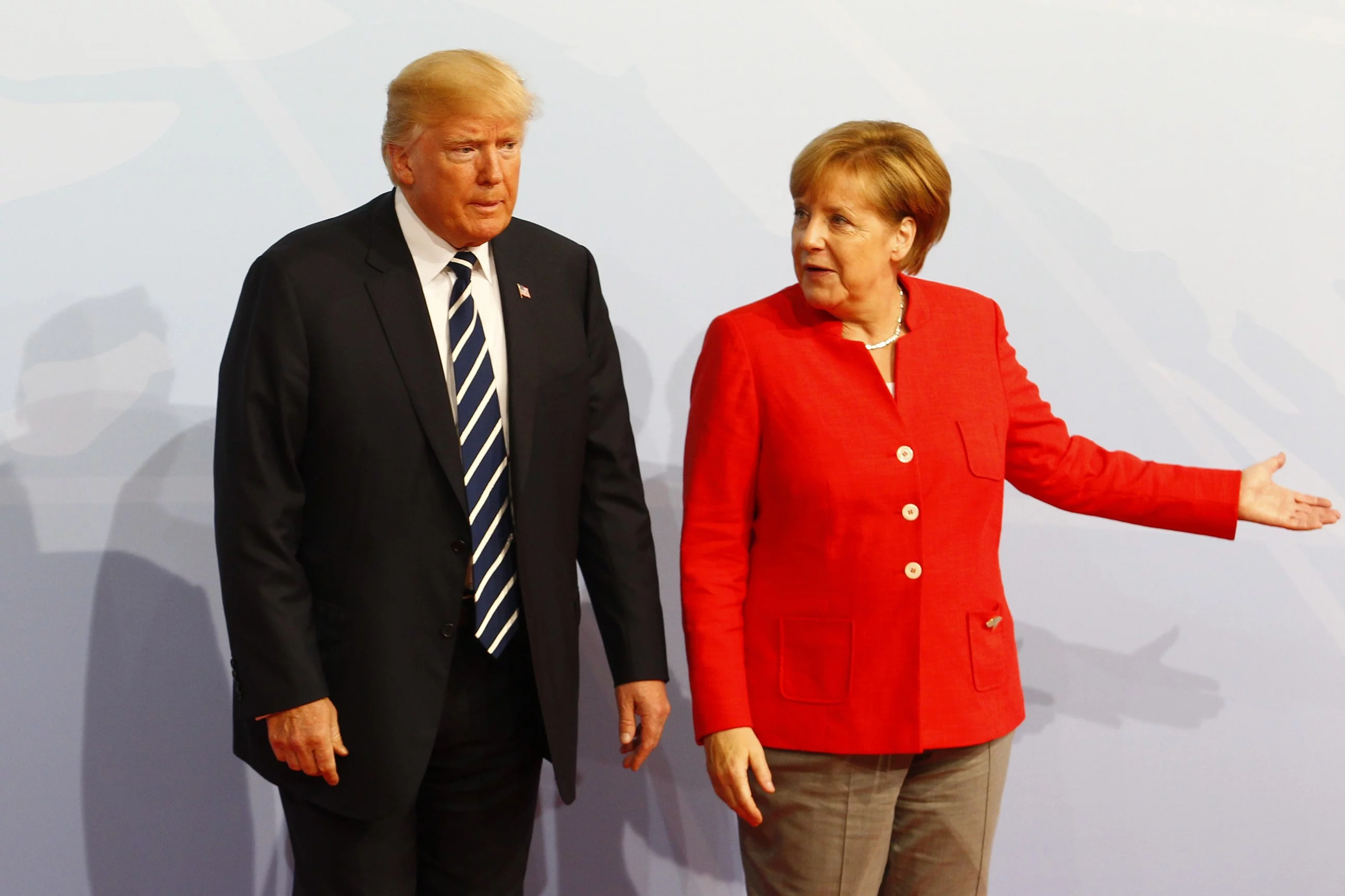 Donald Trump, Angela Merkel