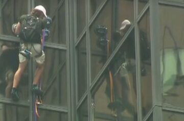 Mężczyzna, który próbował wdrapać się na Trump Tower