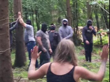 Mężczyźni zaatakowali aktywistów w Puszczy Boreckiej