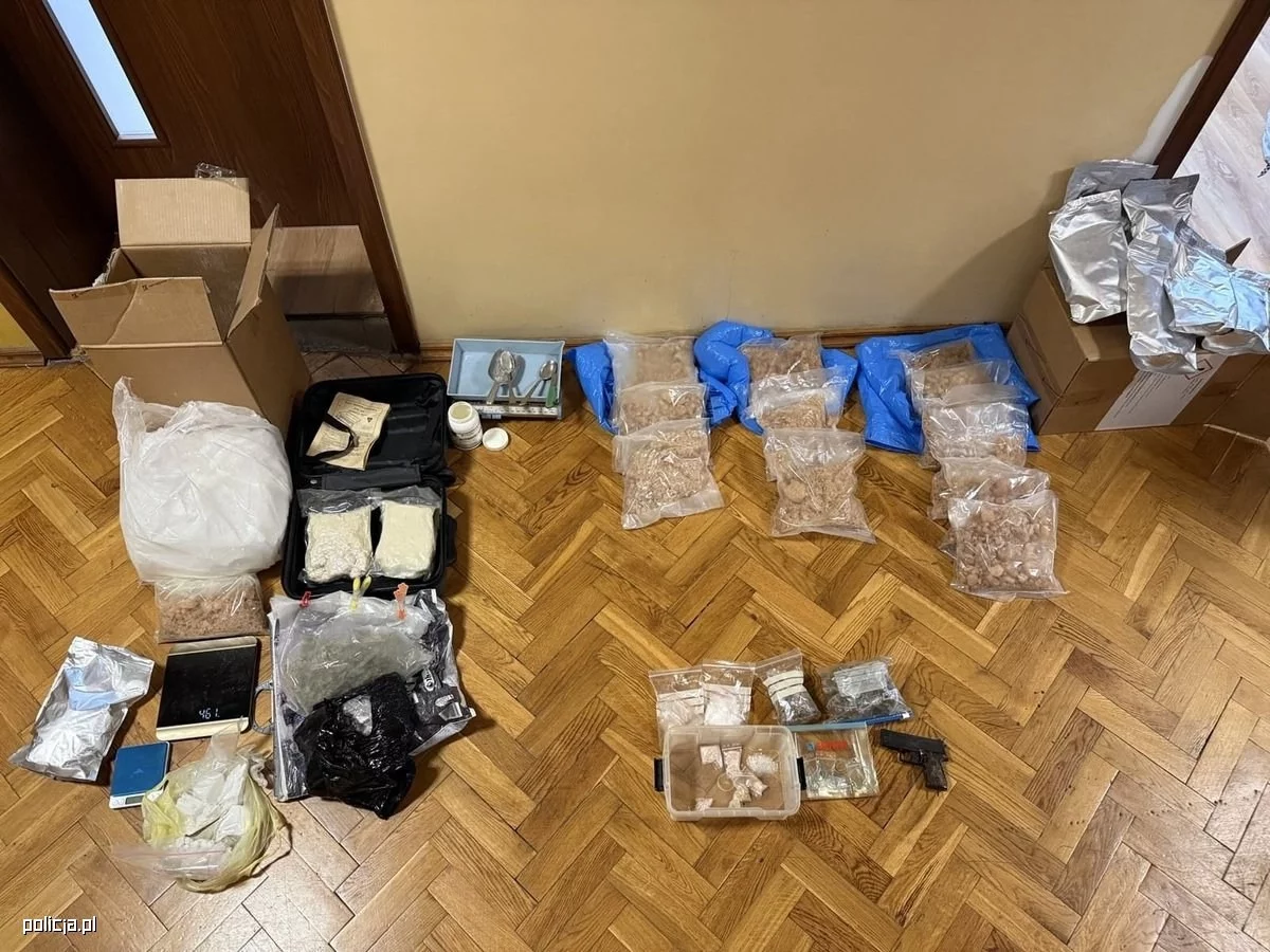 Narkotyki znalezione przez służby