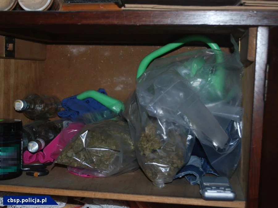 Przedmioty zabezpieczone przez CBŚP