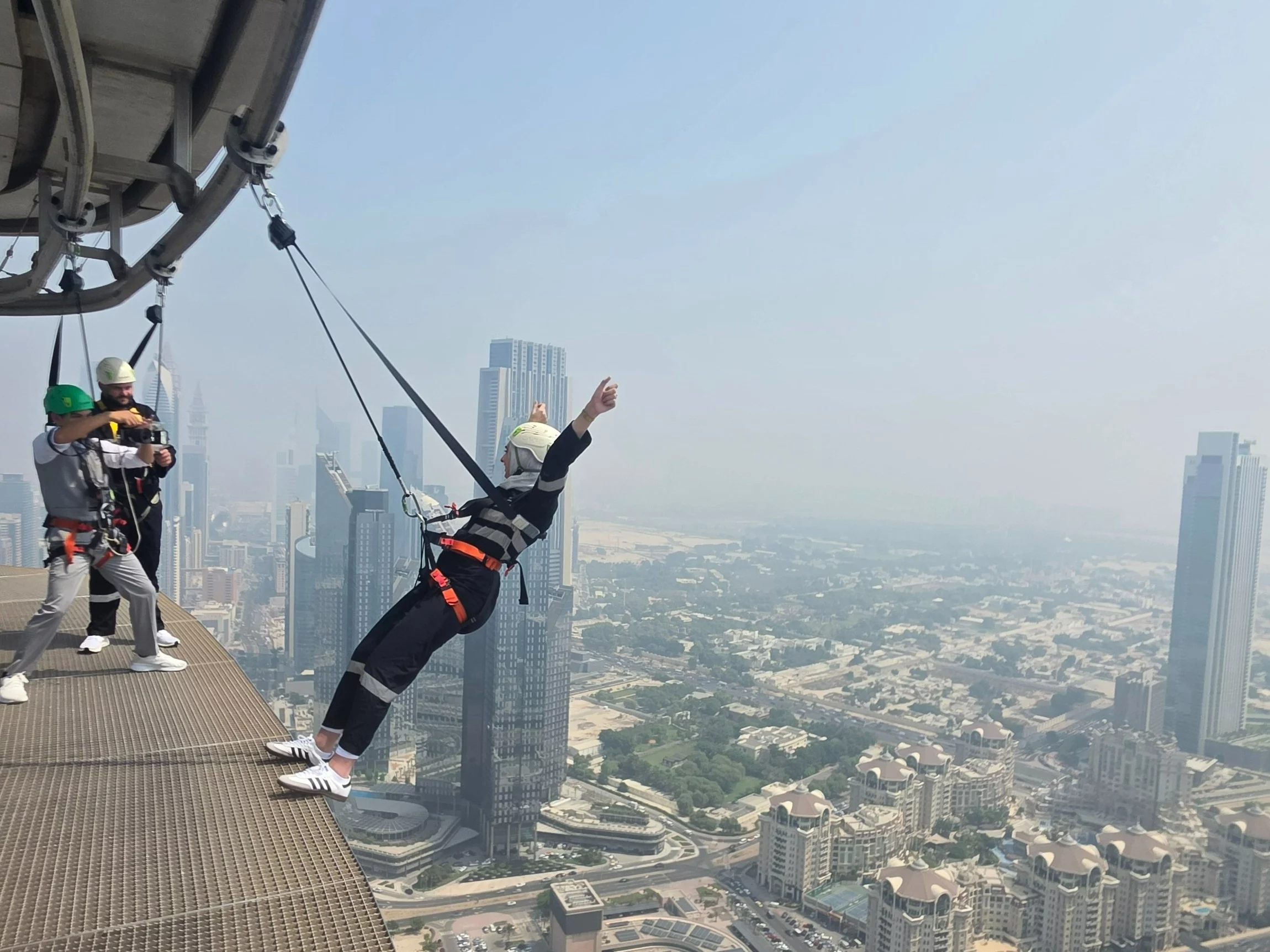 Edge Walk w Dubaju
