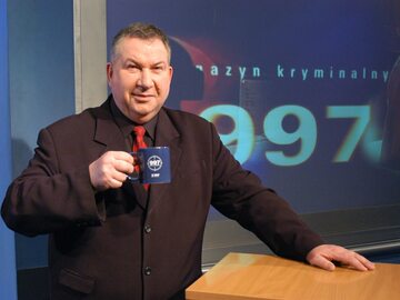 Michał Fajbusiewicz prowadził Magazyn Kryminalny 997 w latach 1990-2017