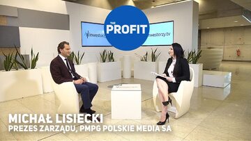 Michał M. Lisiecki, Prezes Zarządu PMPG Polskie Media SA w rozmowie z Agnieszką Zarębą