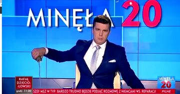 Michał Rachoń w programie "Minęła 20"