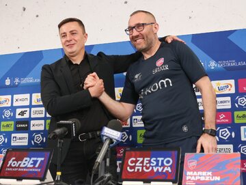 Michał Świerczewski i Marek Papszun