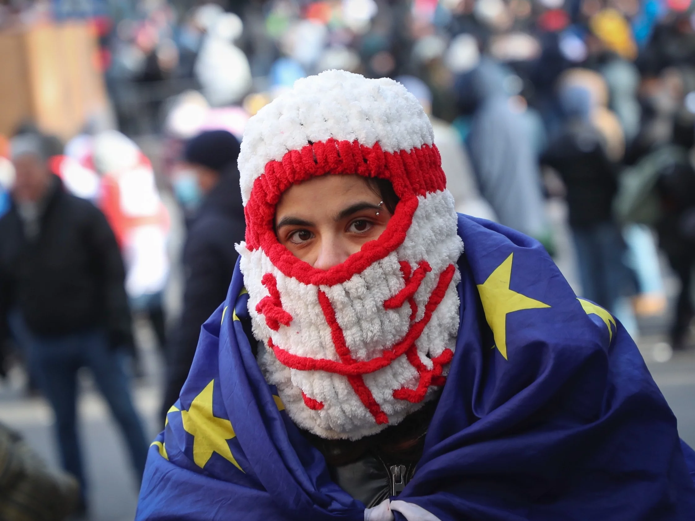 Antyrządowe protesty w Gruzji