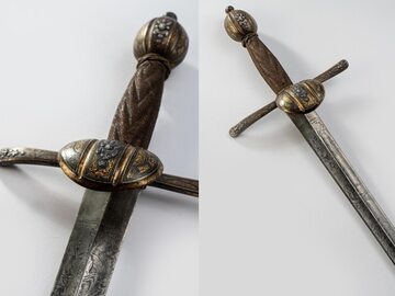 Miecz z aukcji domu Carsten Zeige opisywany jako należący do Zygmunta III Wazy