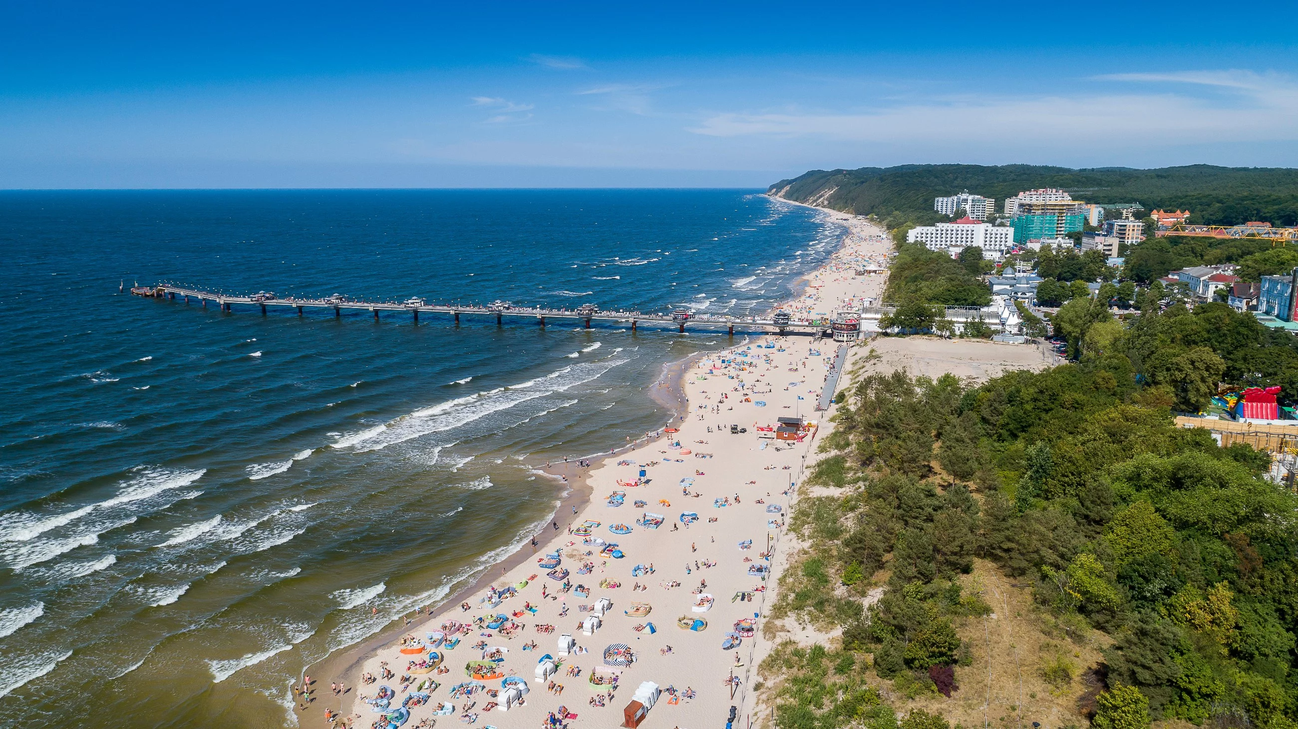 Plaża w Międzyzdrojach