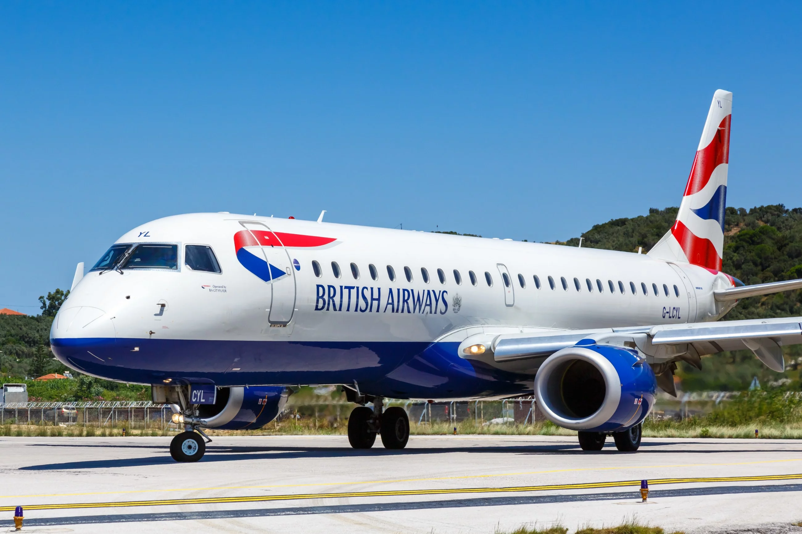 Embraer 190 linii British Airways, zdjęcie ilustracyjne