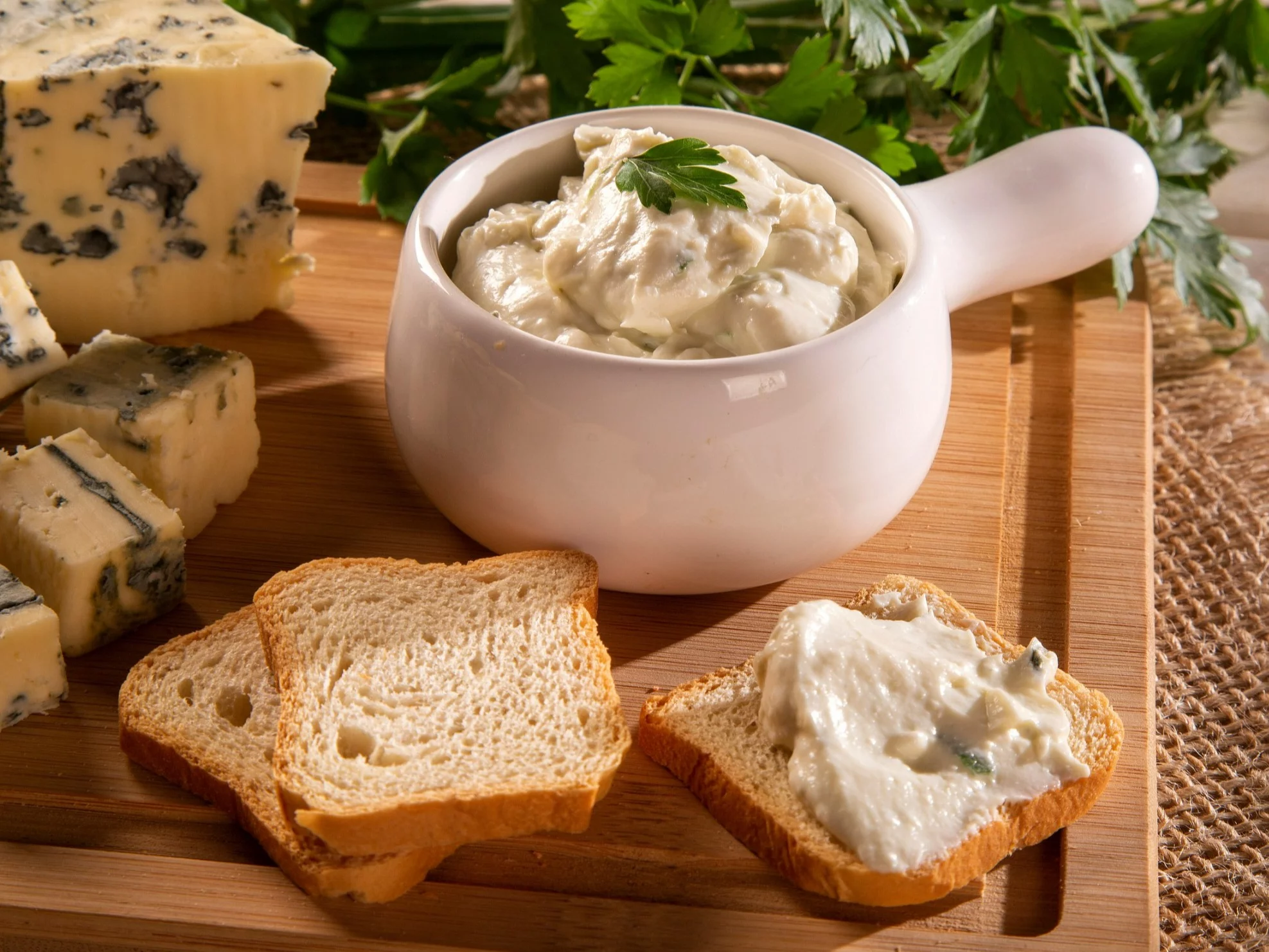 Pasta z sera pleśniowego