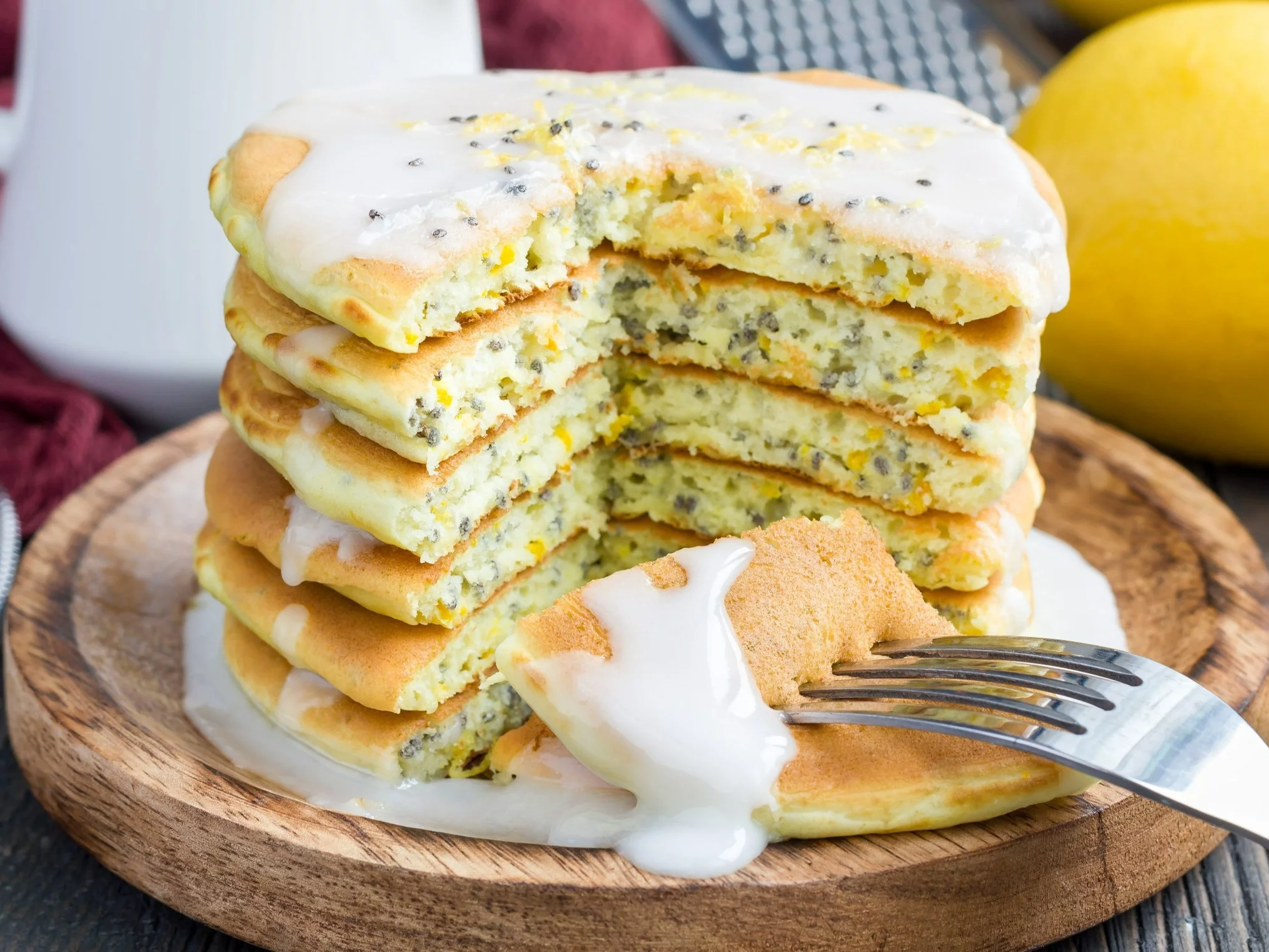 Pancakes z nasionami chia