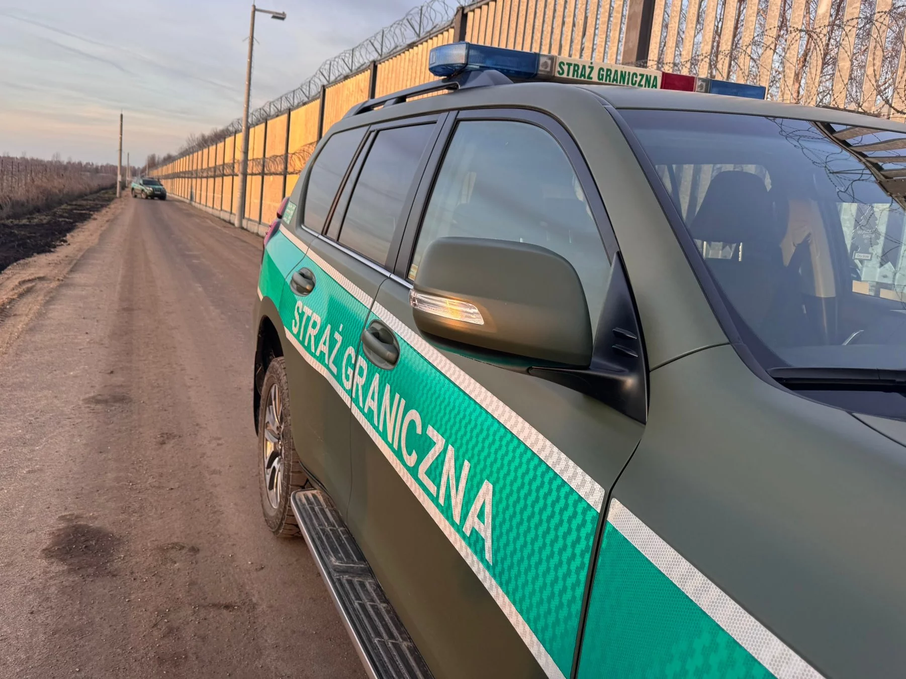 Patrol SG na granicy polsko-białoruskiej