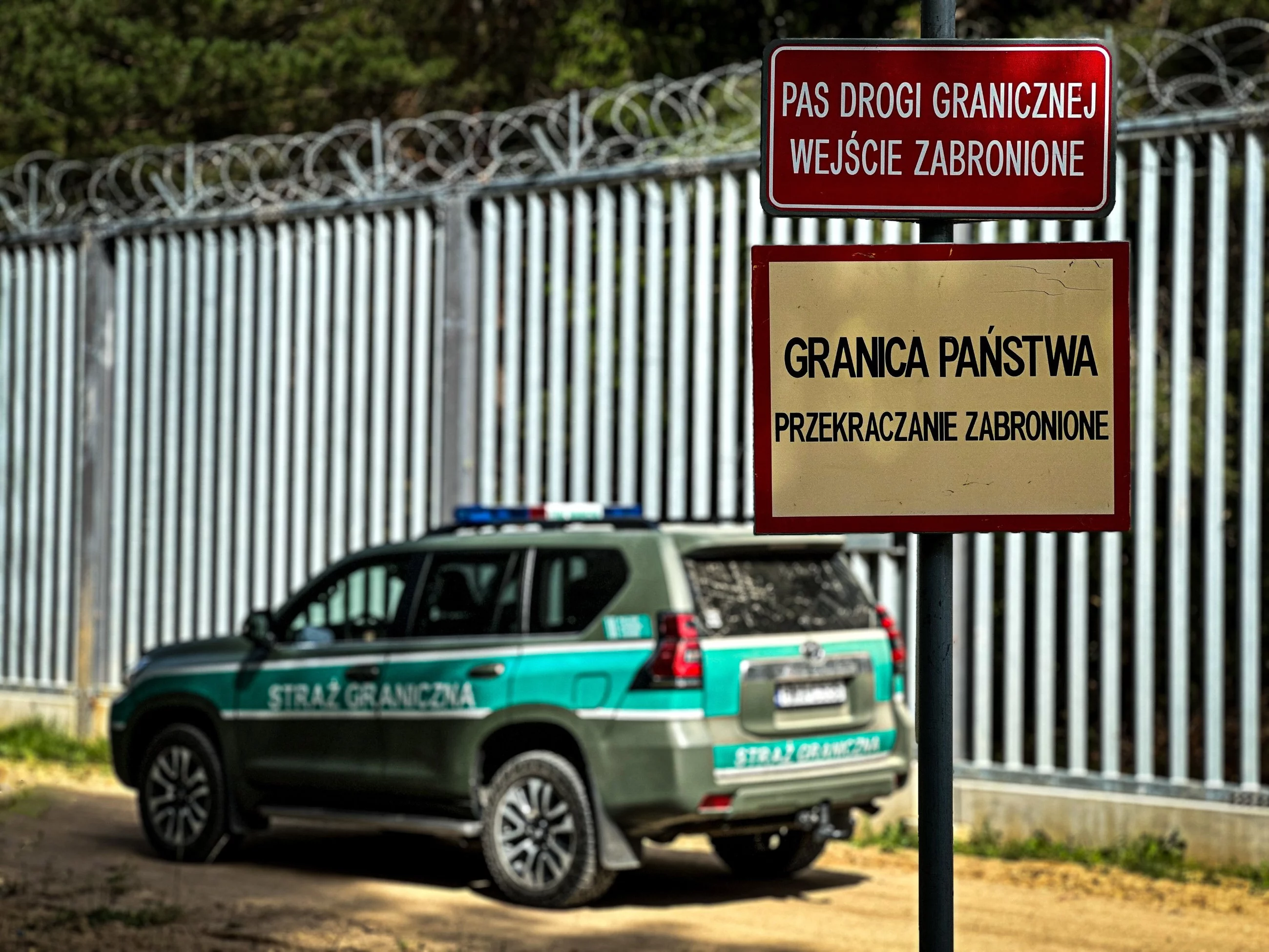 O krok od tragedii przy granicy polsko-białoruskiej. Wszystko zarejestrowały kamery