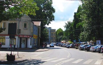Milanówek, ulica Warszawska