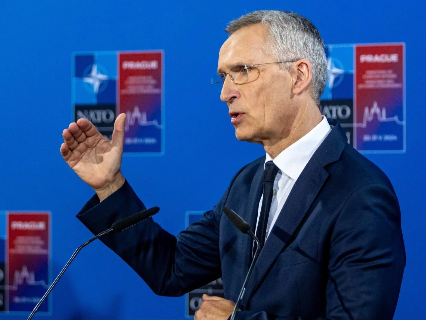 Sekretarz generalny NATO Jens Stoltenberg