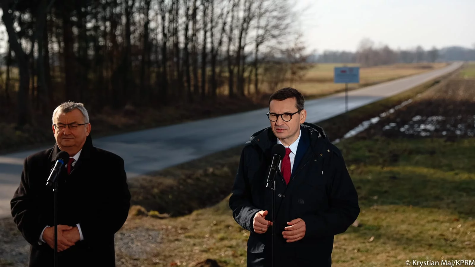 Mateusz Morawiecki i Andrzej Adamczyk