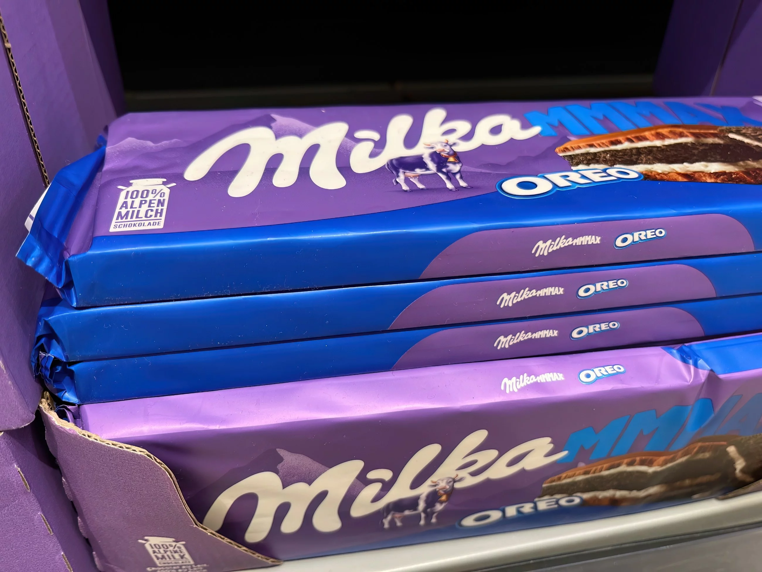 Milka w sklepie