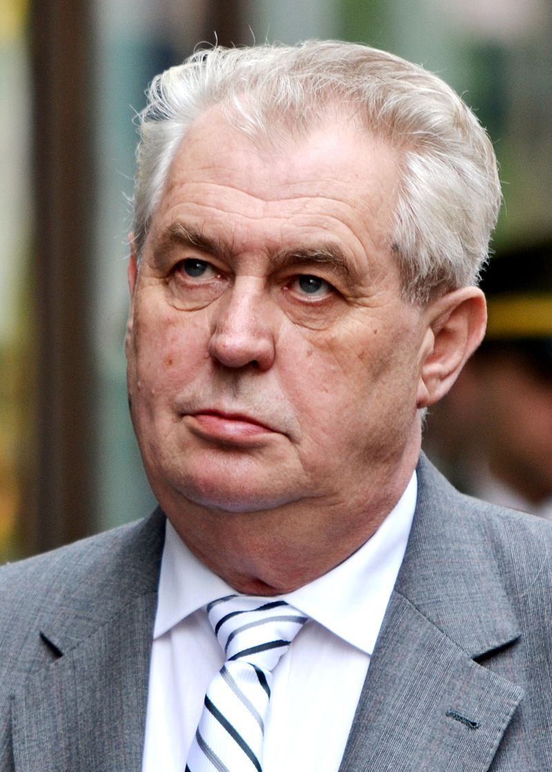 Češi si zvolili prezidenta.  Miloš Zeman – Wprost vítězí