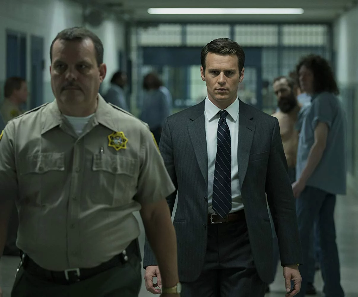 Kadr z serialu „Mindhunter”