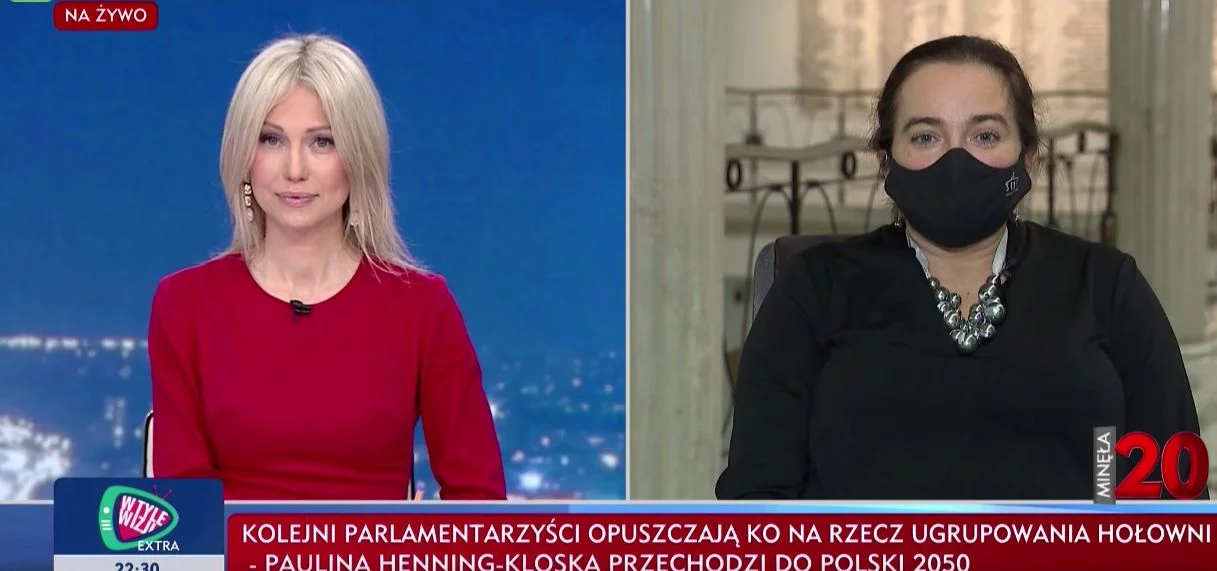 Magdalena Ogórek i Anita Kucharska-Dziedzic