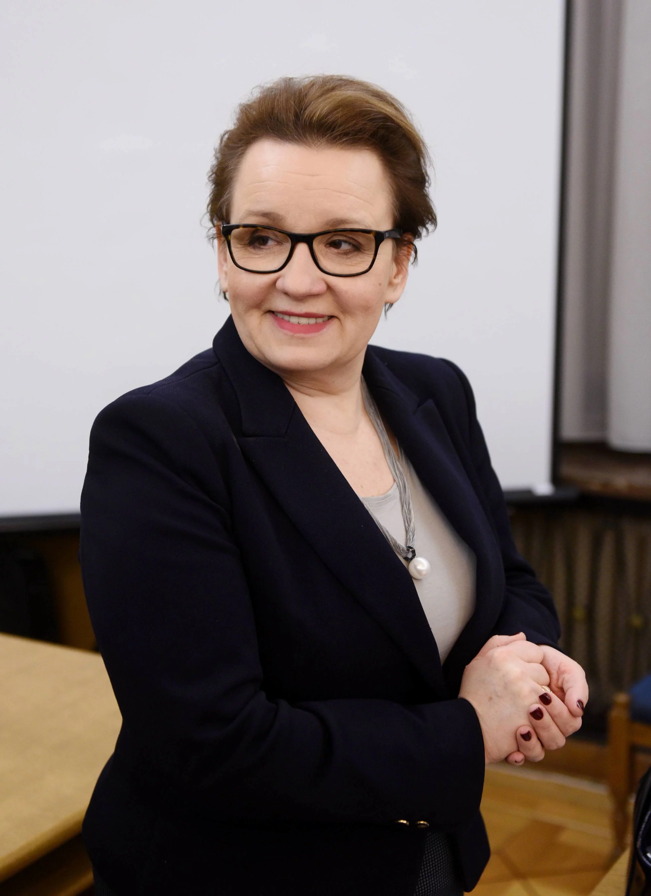 Minister edukacji narodowej Anna Zalewska