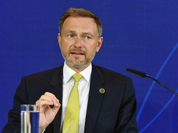 Minister finansów Niemiec Christian Lindner