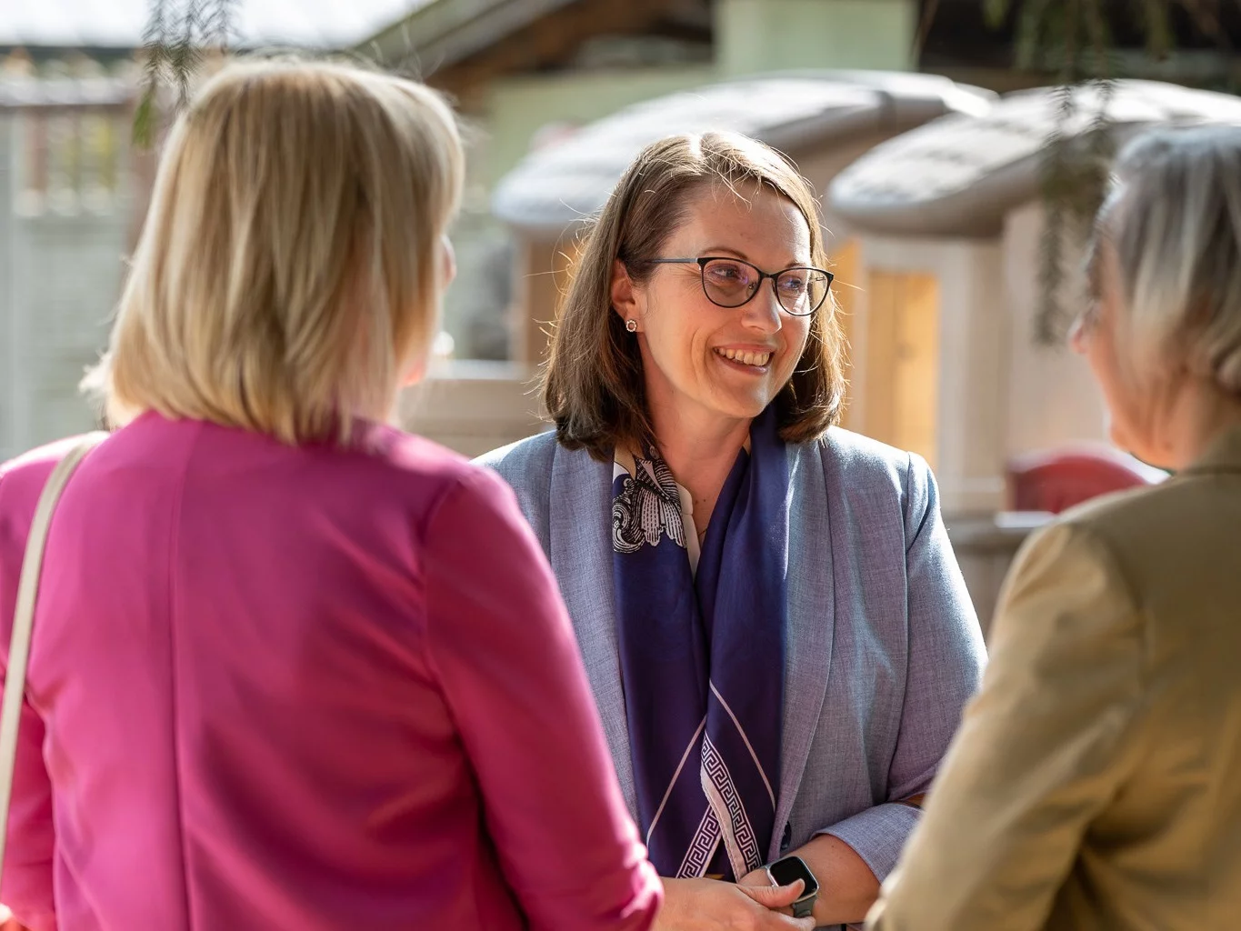 Minister finansów Magdalena Rzeczkowska w Ząbkach