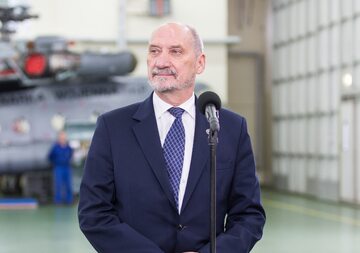 Minister obrony narodowej Antoni Macierewicz