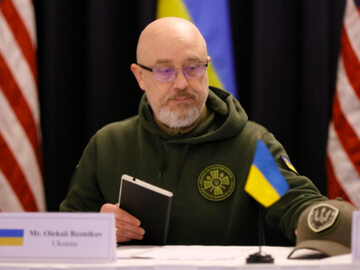 Minister obrony Ukrainy Ołeksij Reznikow