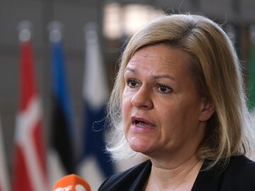 Minister spraw wewnętrznych Niemiec Nancy Faeser