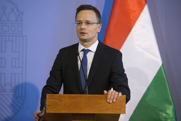 Minister spraw zagranicznych Węgier Péter Szijjártó.