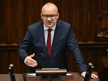 Minister sprawiedliwości Adam Bodnar w Sejmie