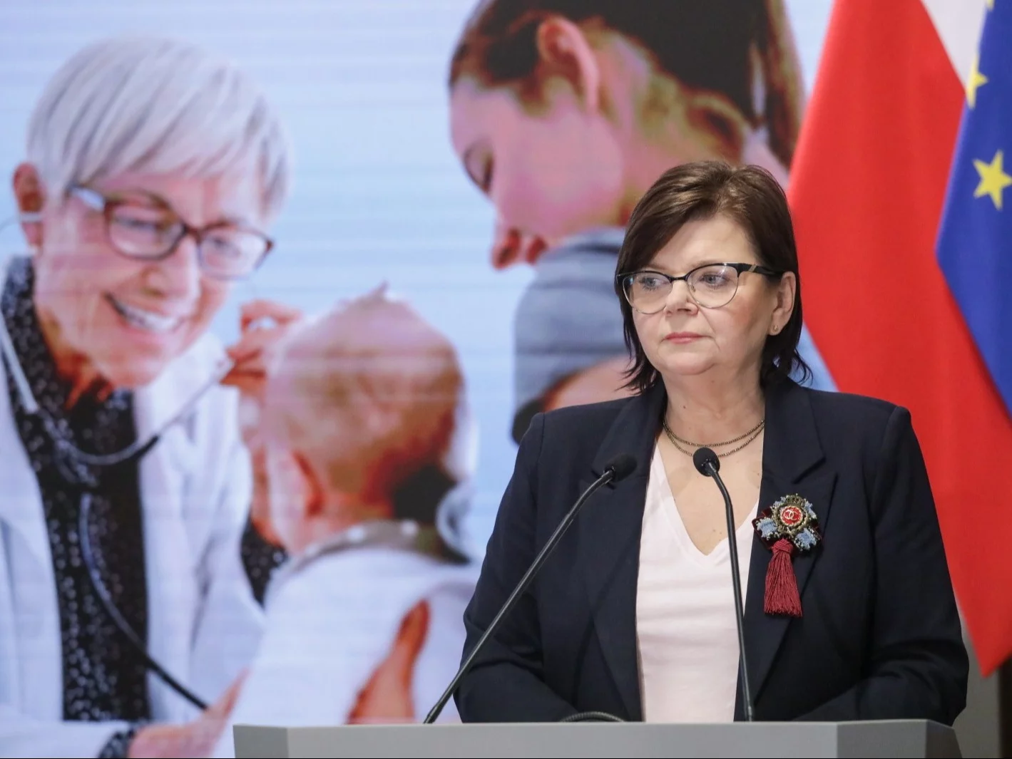 Minister zdrowia Izabela Leszczyna