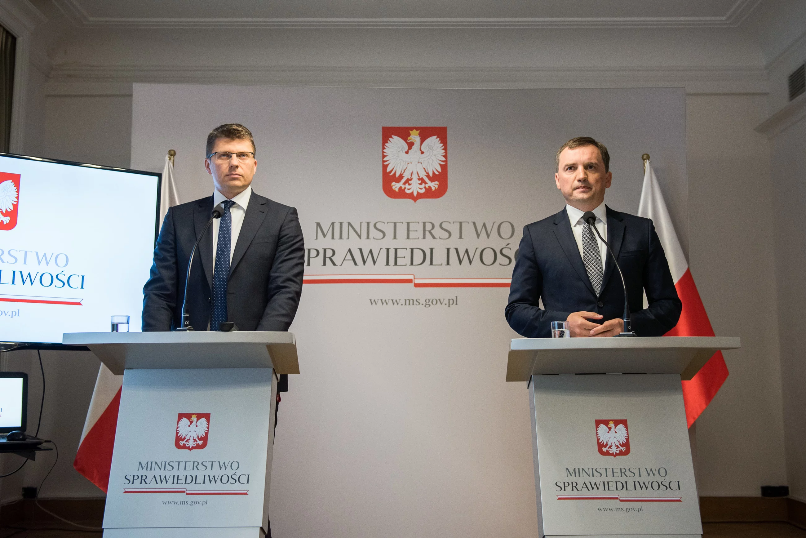 Marcin Warchoł i Zbigniew Ziobro