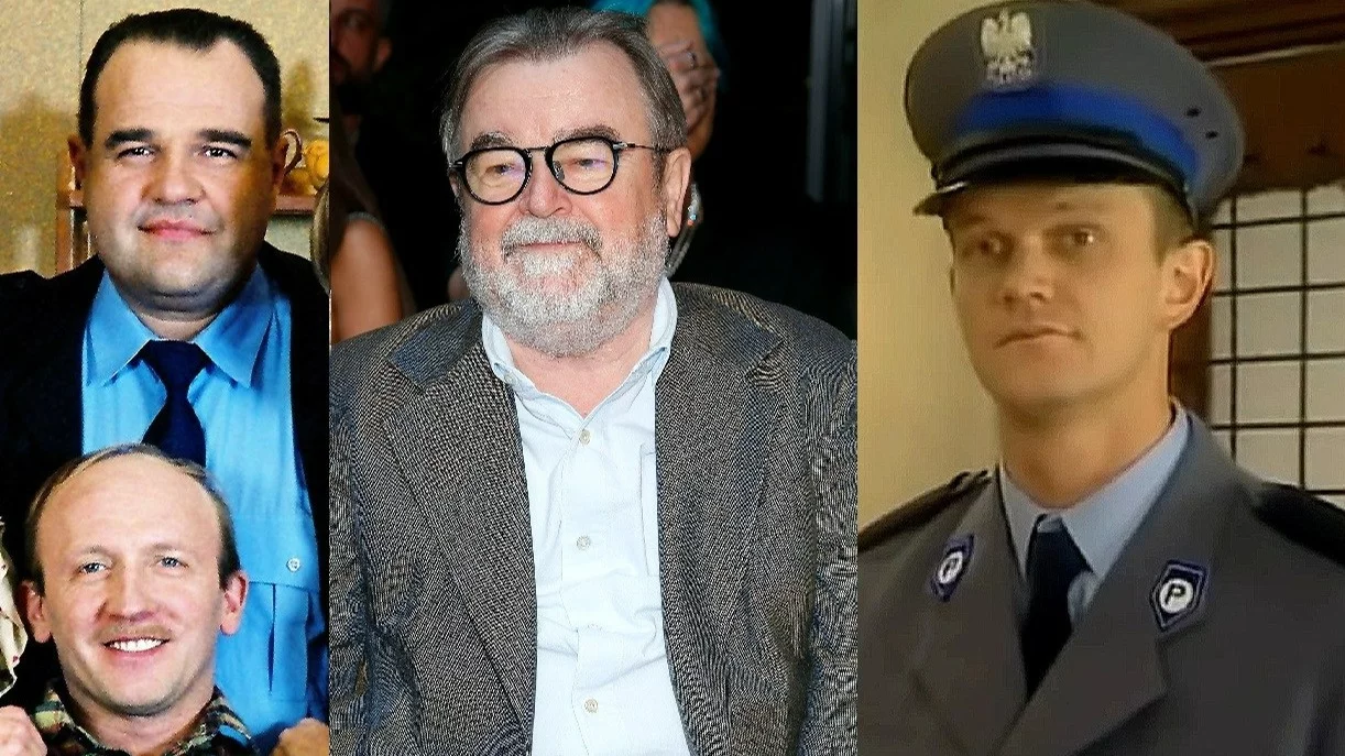 Cezary Żak, Artur Barciś, Edward Miszczak i Cezary Pazura