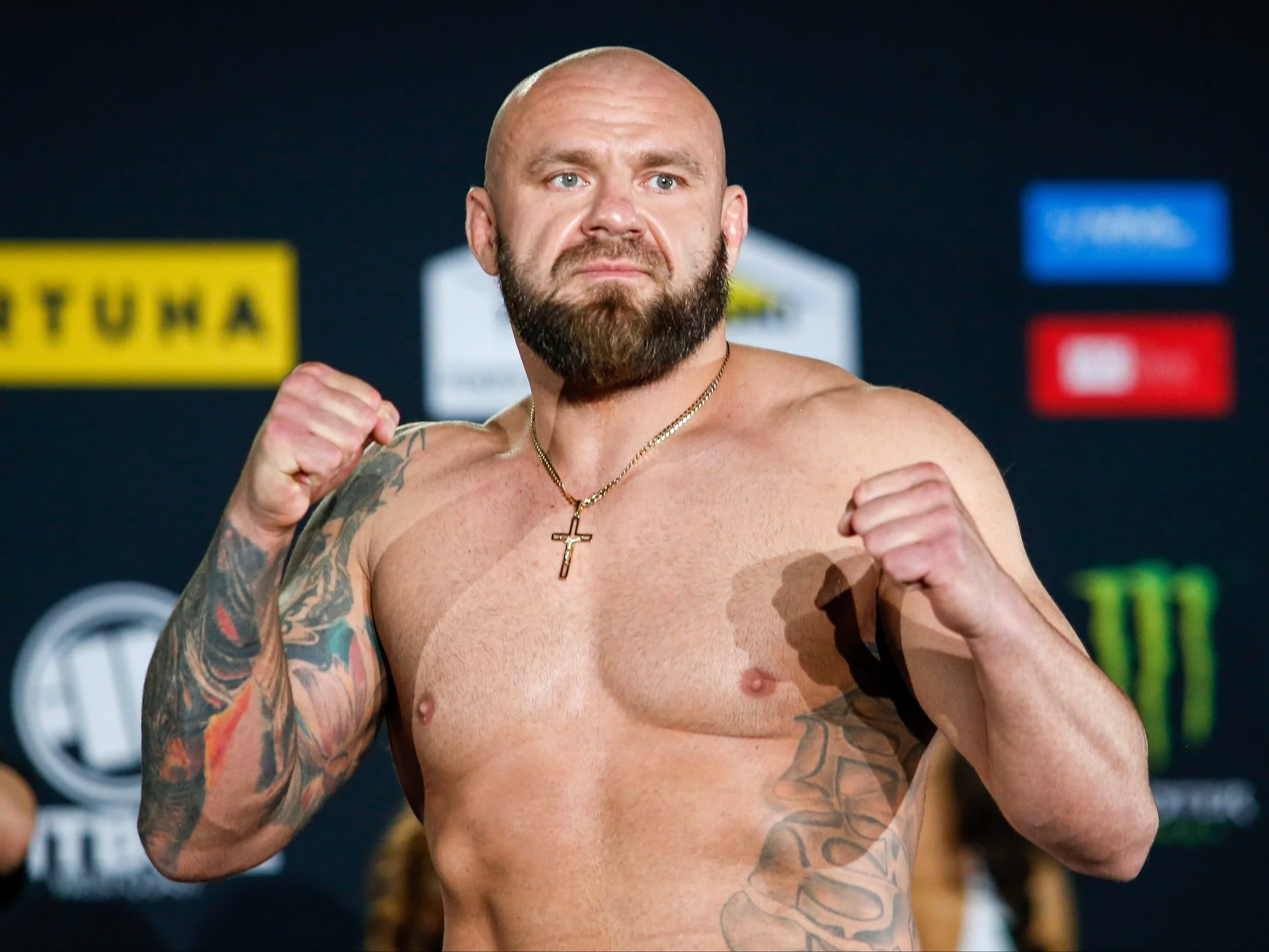 Zawodnik MMA Przemysław Mysiala